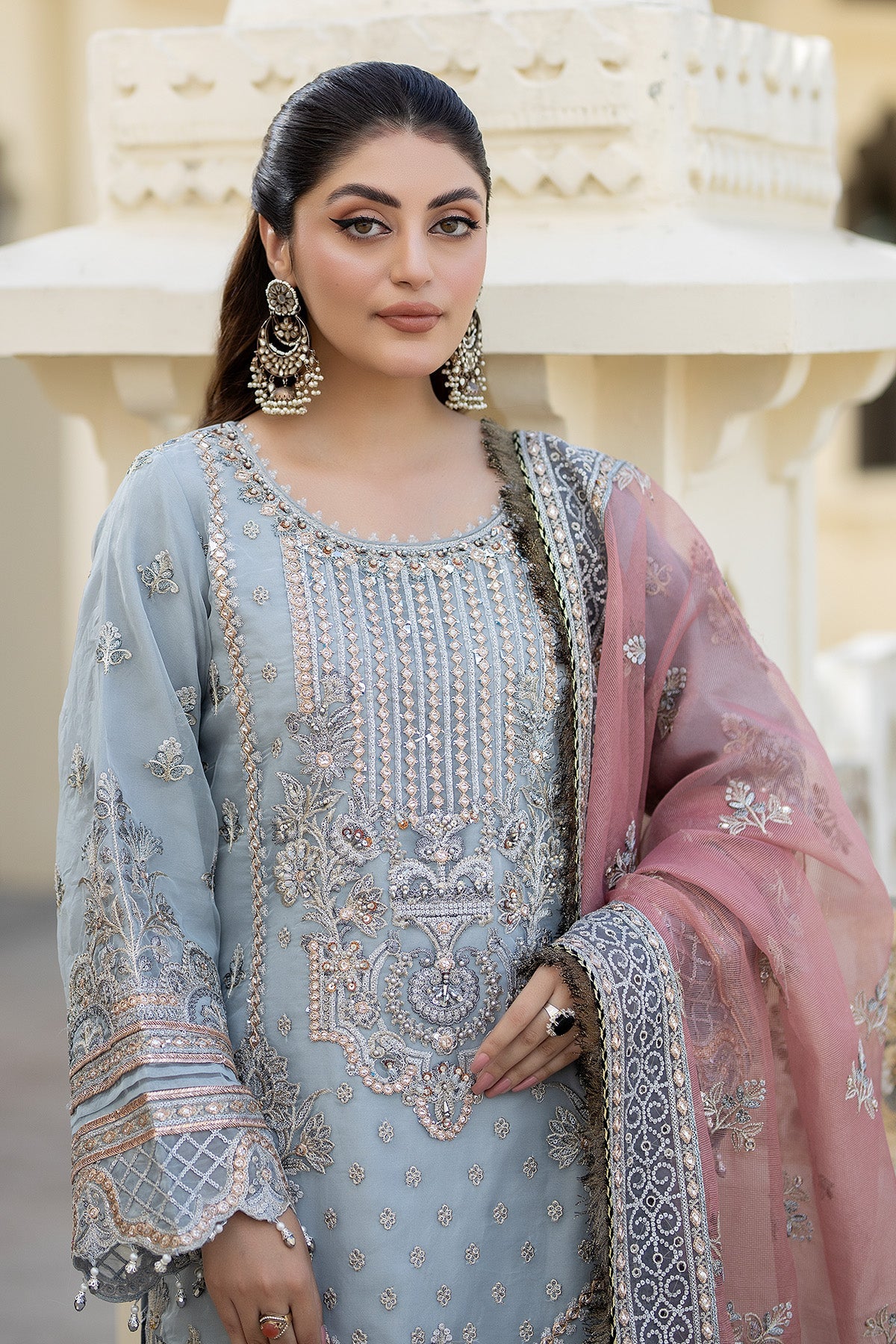 Imrozia Premium | Baad e Saba Formals | IP-54 Roshni - Khanumjan  Pakistani Clothes and Designer Dresses in UK, USA 