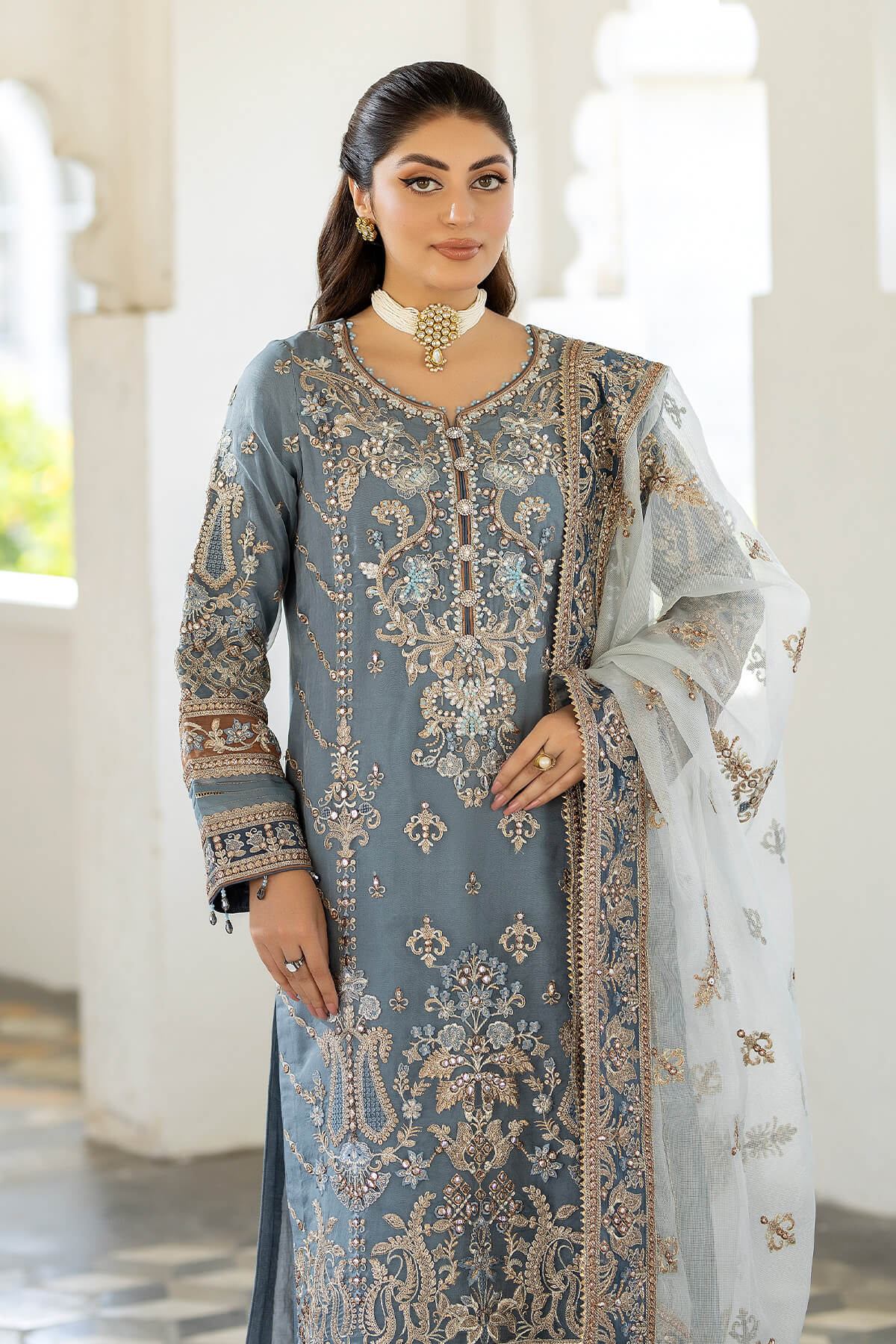 Imrozia Premium | Baad e Saba Formals | IP-57 Khushboo - Khanumjan  Pakistani Clothes and Designer Dresses in UK, USA 