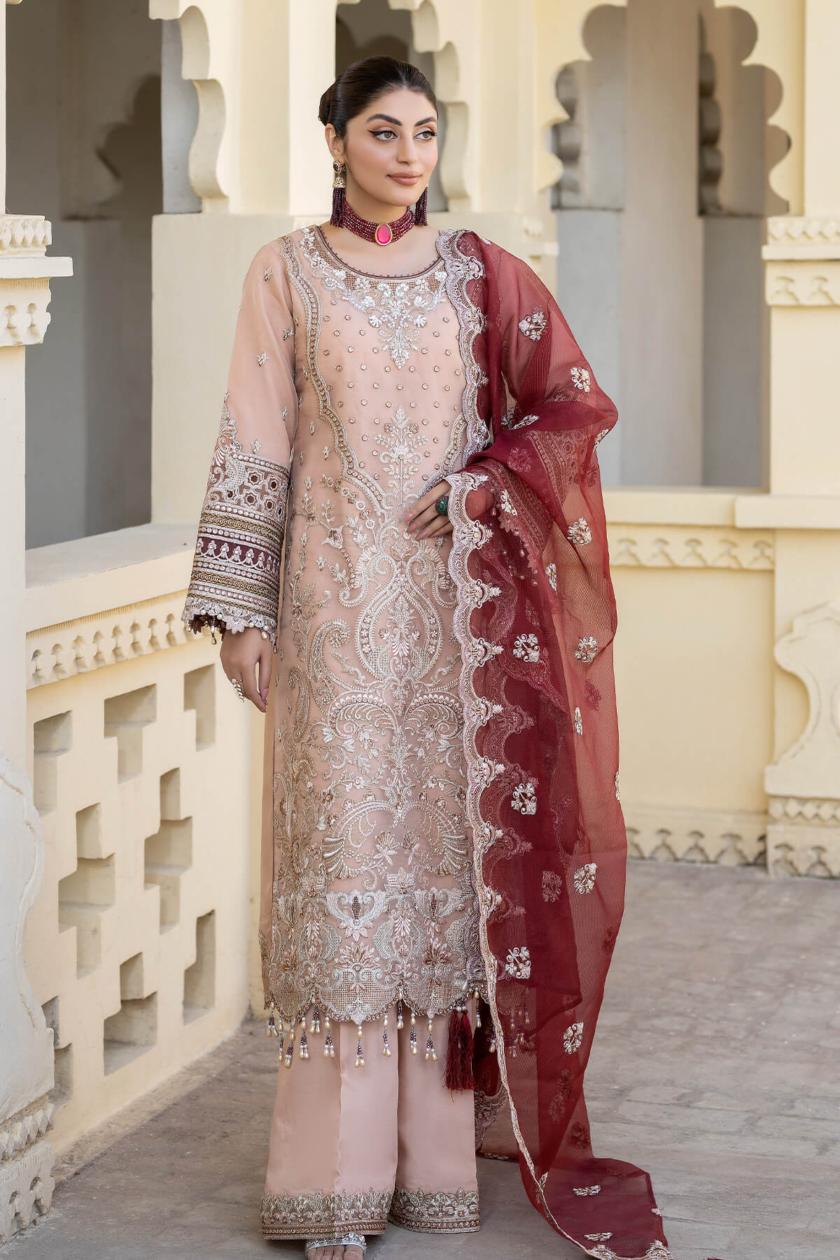 Imrozia Premium | Baad e Saba Formals | IP-58 Haseen - Khanumjan  Pakistani Clothes and Designer Dresses in UK, USA 