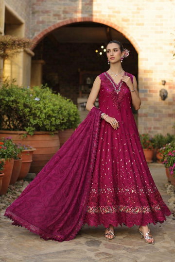 Saadia Asad | Luxury Eid Schiffli Laserkari 26 | D6 - A - Zelina