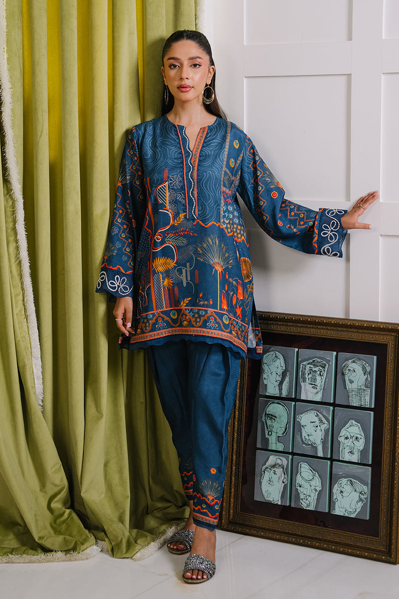 Mina Hassan | Signature Luxe 25 | Deep Teal Tapestry