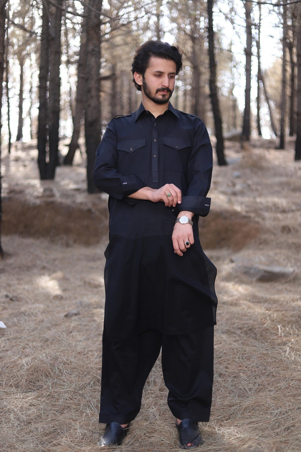 Pakistani Menswear | Men of Khyber-03 - Khanumjan  Pakistani Clothes and Designer Dresses in UK, USA 