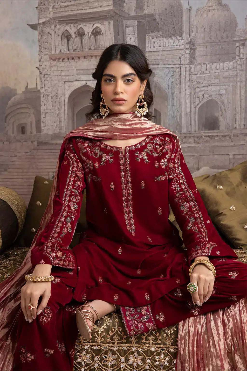 Iznik | Festive Velvet 23 | IV-27 HARF - Khanumjan  Pakistani Clothes and Designer Dresses in UK, USA 