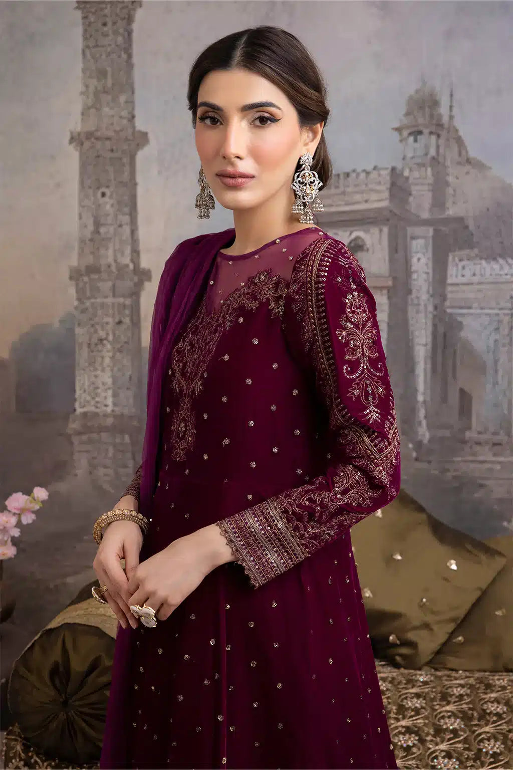 Iznik | Festive Velvet 23 | IV-24 RUMMANA - Khanumjan  Pakistani Clothes and Designer Dresses in UK, USA 