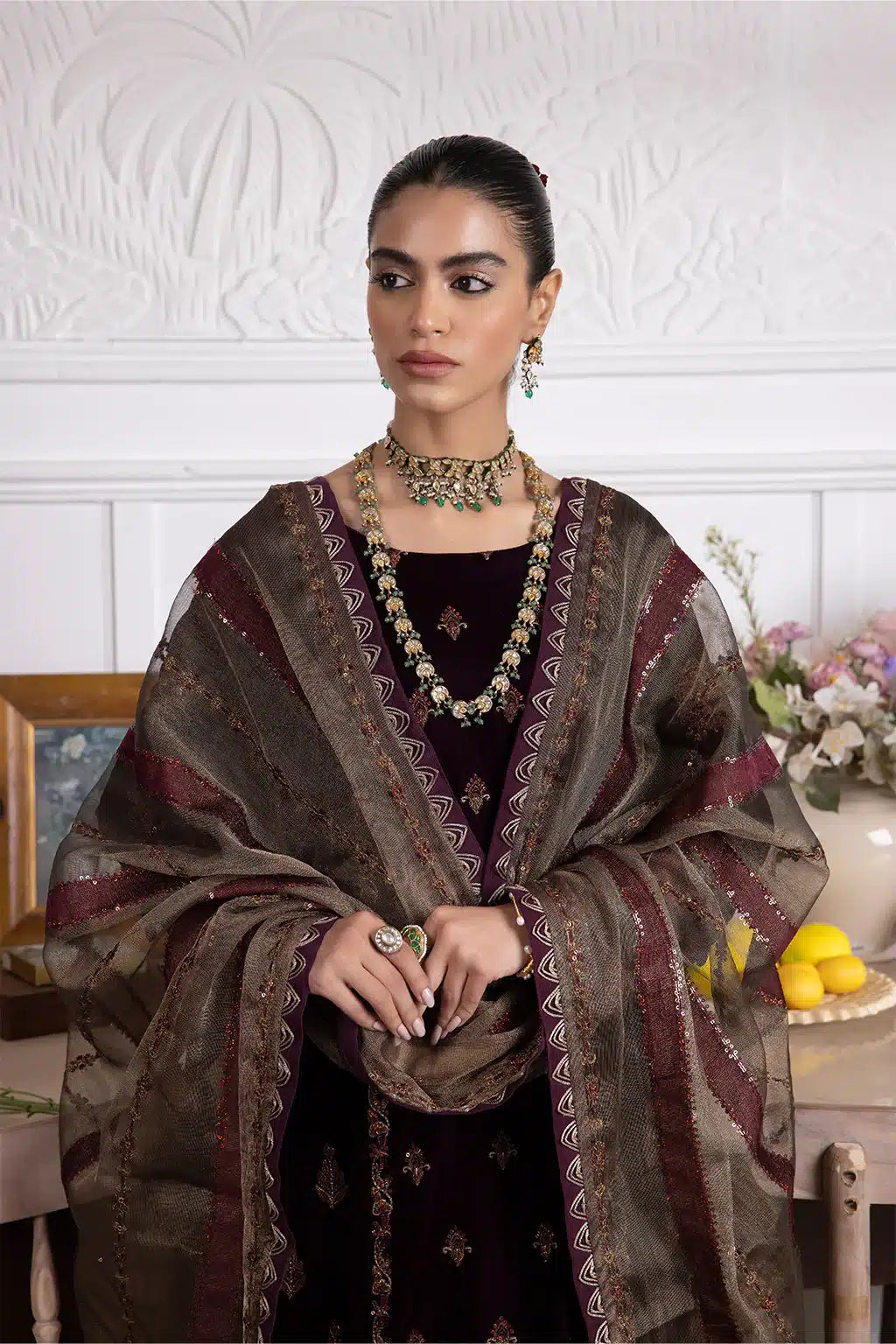 Iznik | Festive Velvet 23 | IV-23 SEHER - Khanumjan  Pakistani Clothes and Designer Dresses in UK, USA 