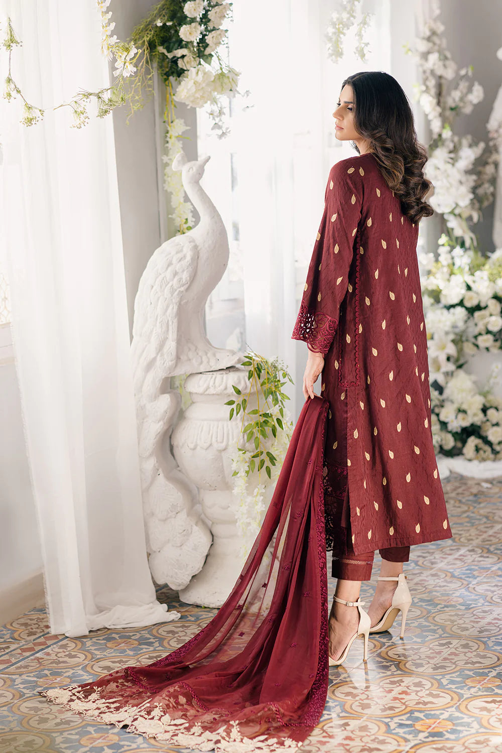 Azure | Ensembles Embroidered Formals | Imperial Wine - Khanumjan  Pakistani Clothes and Designer Dresses in UK, USA 