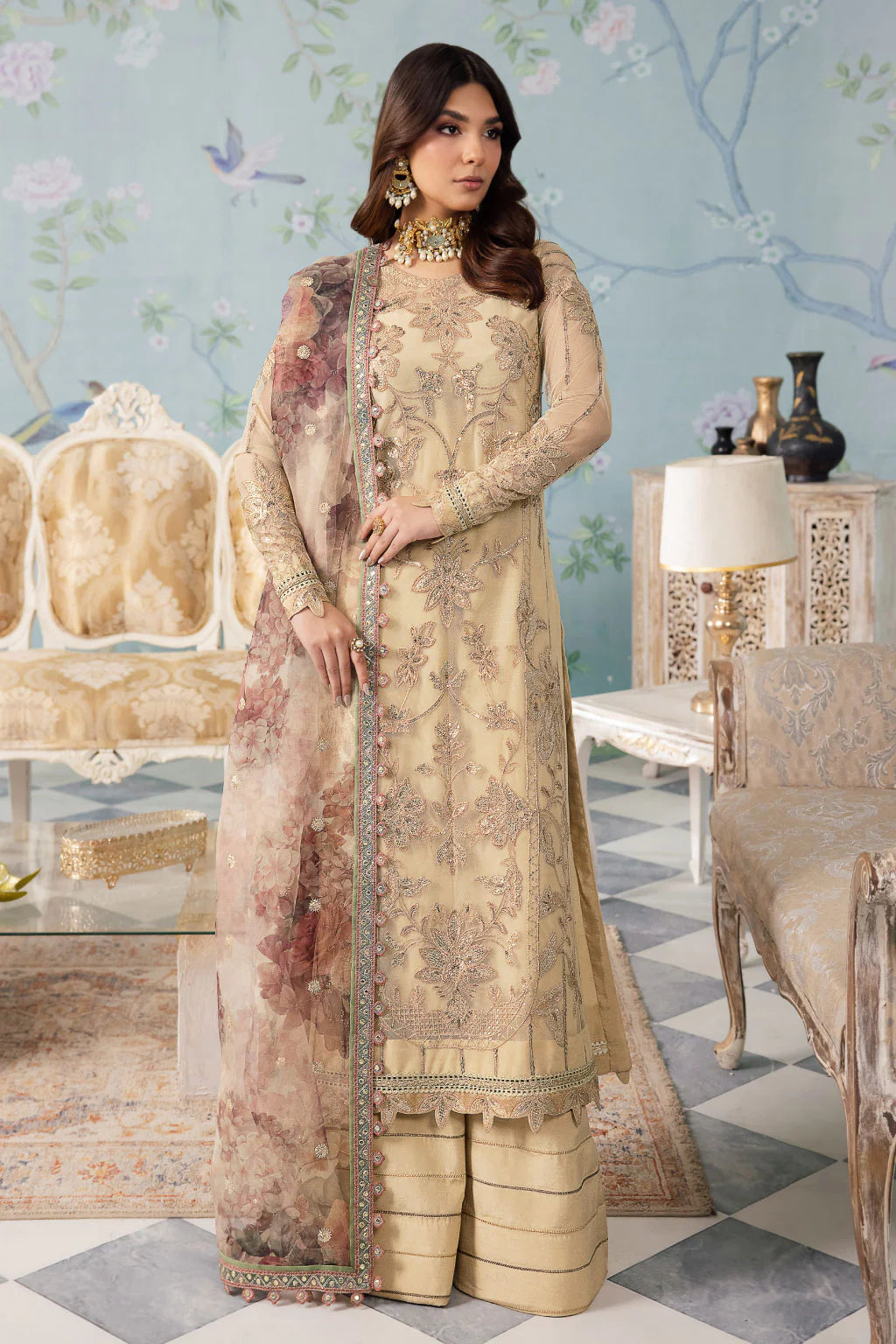 Iznik | Chinnon Chiffon | CC-31 ALYA - Khanumjan  Pakistani Clothes and Designer Dresses in UK, USA 