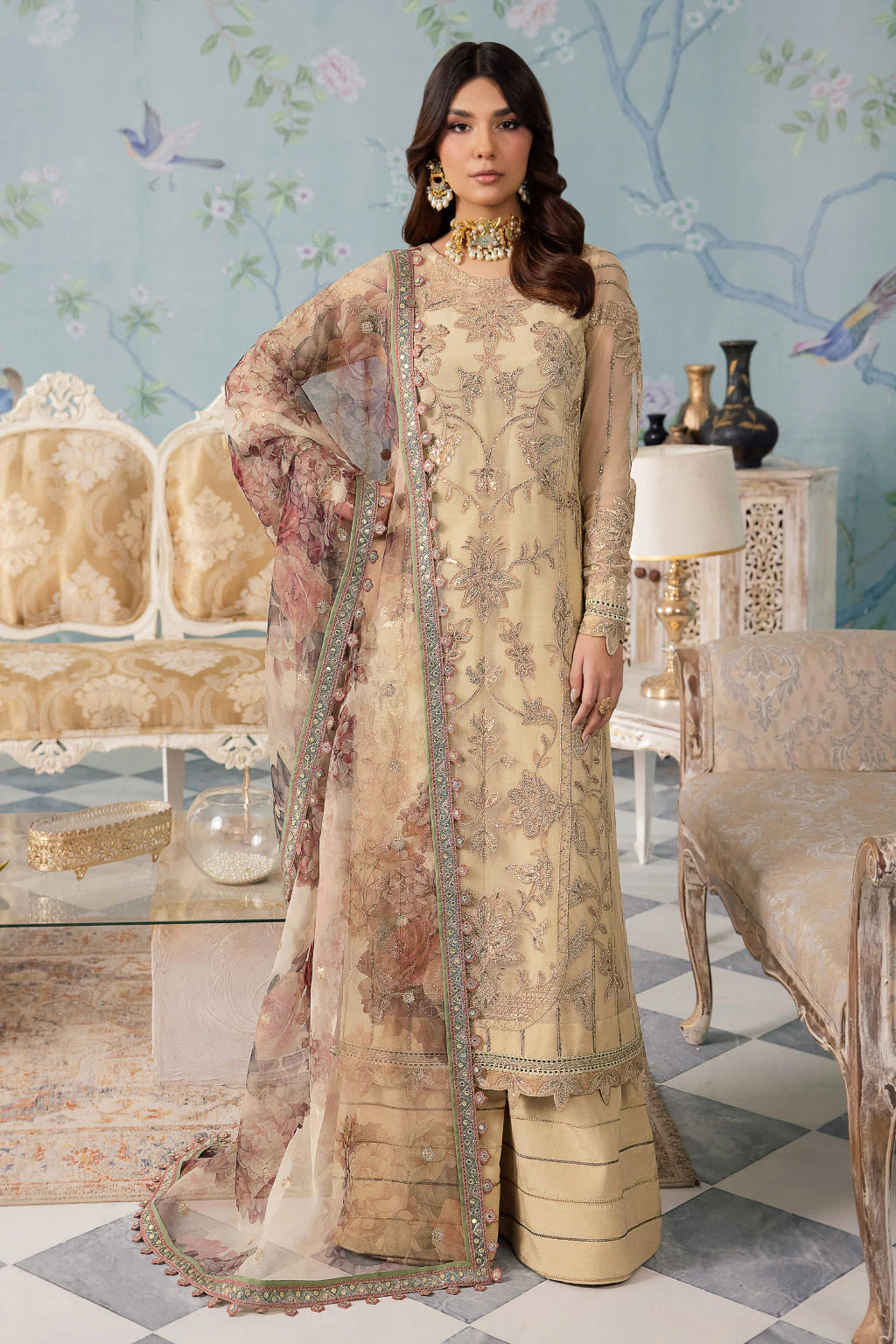 Iznik | Chinnon Chiffon | CC-31 ALYA - Khanumjan  Pakistani Clothes and Designer Dresses in UK, USA 