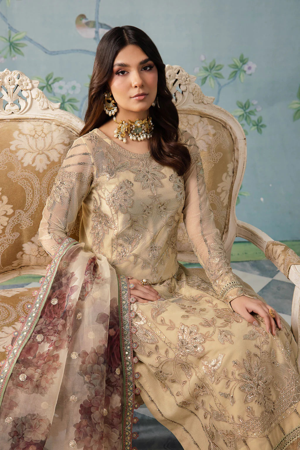 Iznik | Chinnon Chiffon | CC-31 ALYA - Khanumjan  Pakistani Clothes and Designer Dresses in UK, USA 