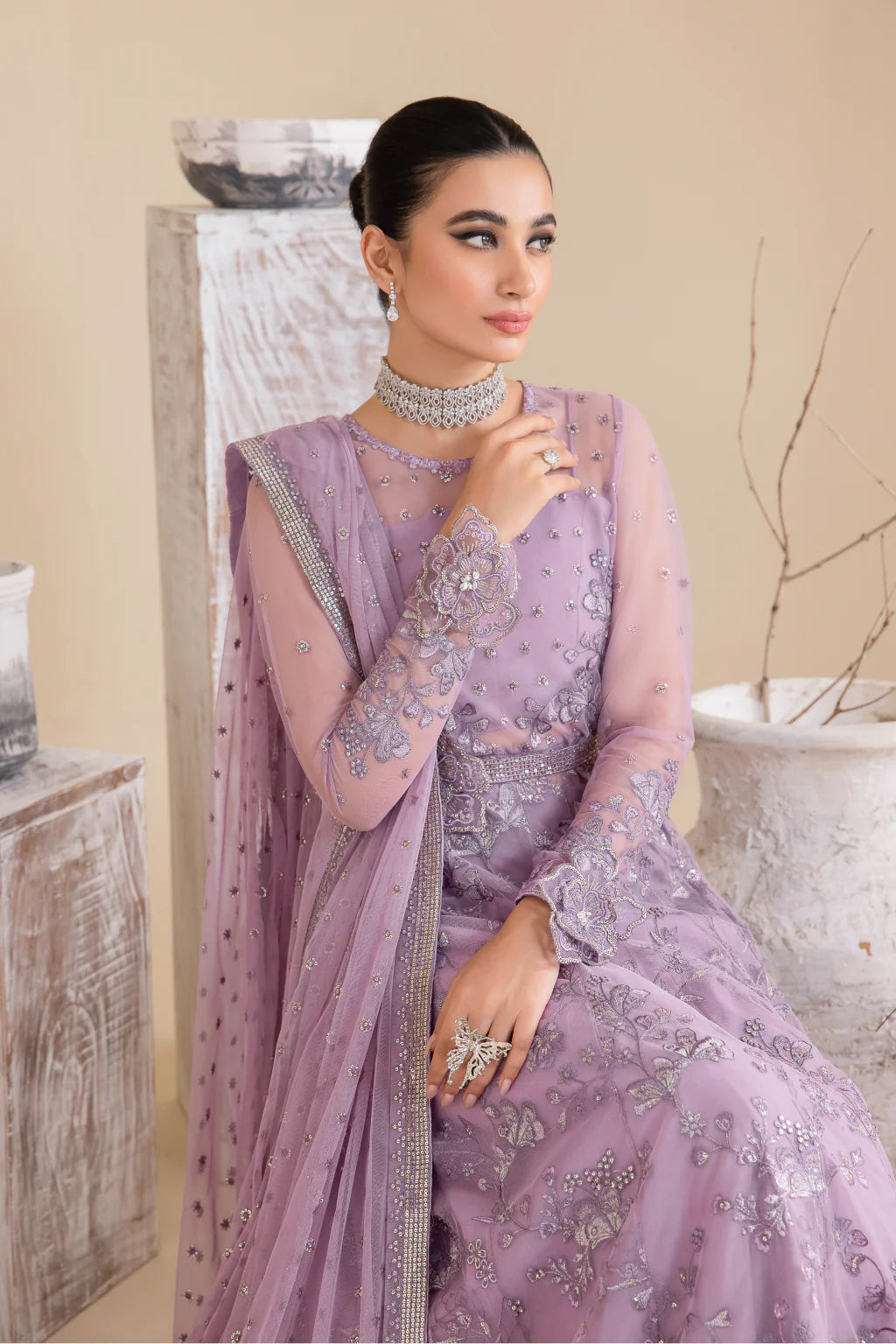 Iznik | Chinnon Chiffon | CC-25 REBECCA - Khanumjan  Pakistani Clothes and Designer Dresses in UK, USA 