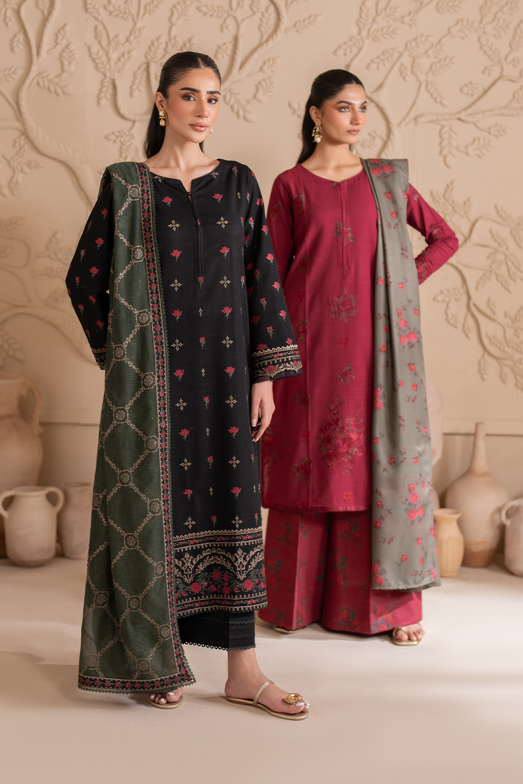 Iznik | Exclusive Winter | UE-294 Embroidered Khaddar