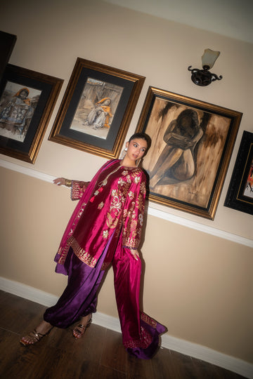 The Pink Tree Company | Blockem Formals | MAGENTA MEDLEY