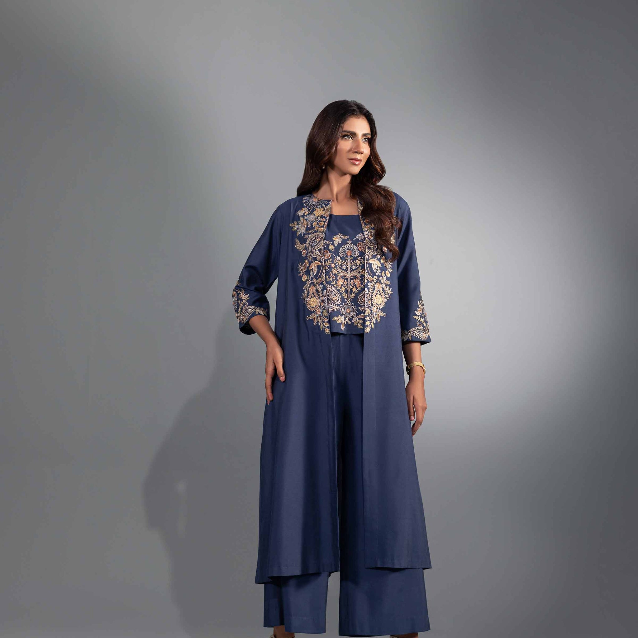 Nishat Linen | Luxury Winter 24 | KFW24-50