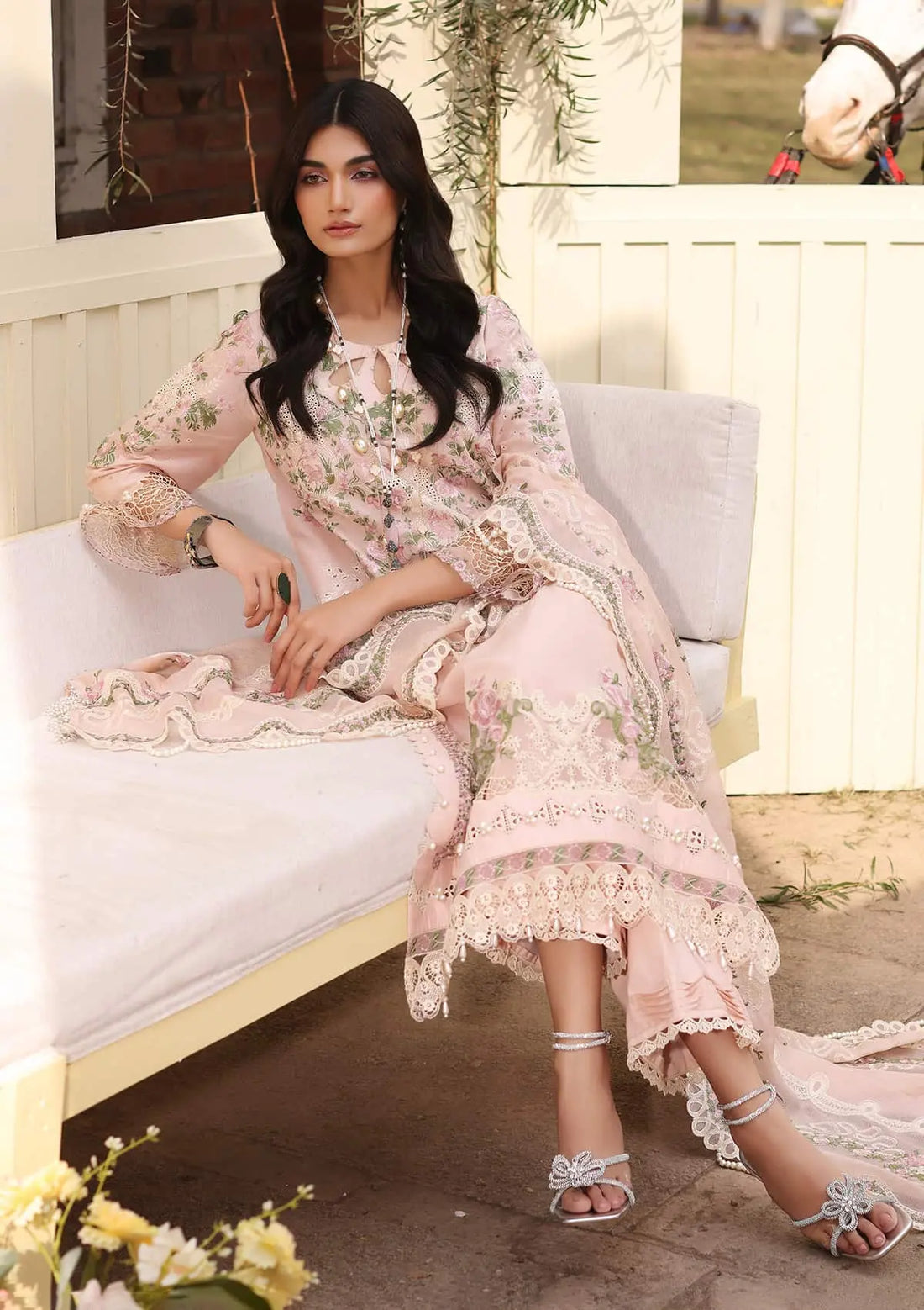 Kahf Premium | Festive Lawn 24 | KFL-09B NORA - Khanumjan  Pakistani Clothes and Designer Dresses in UK, USA 