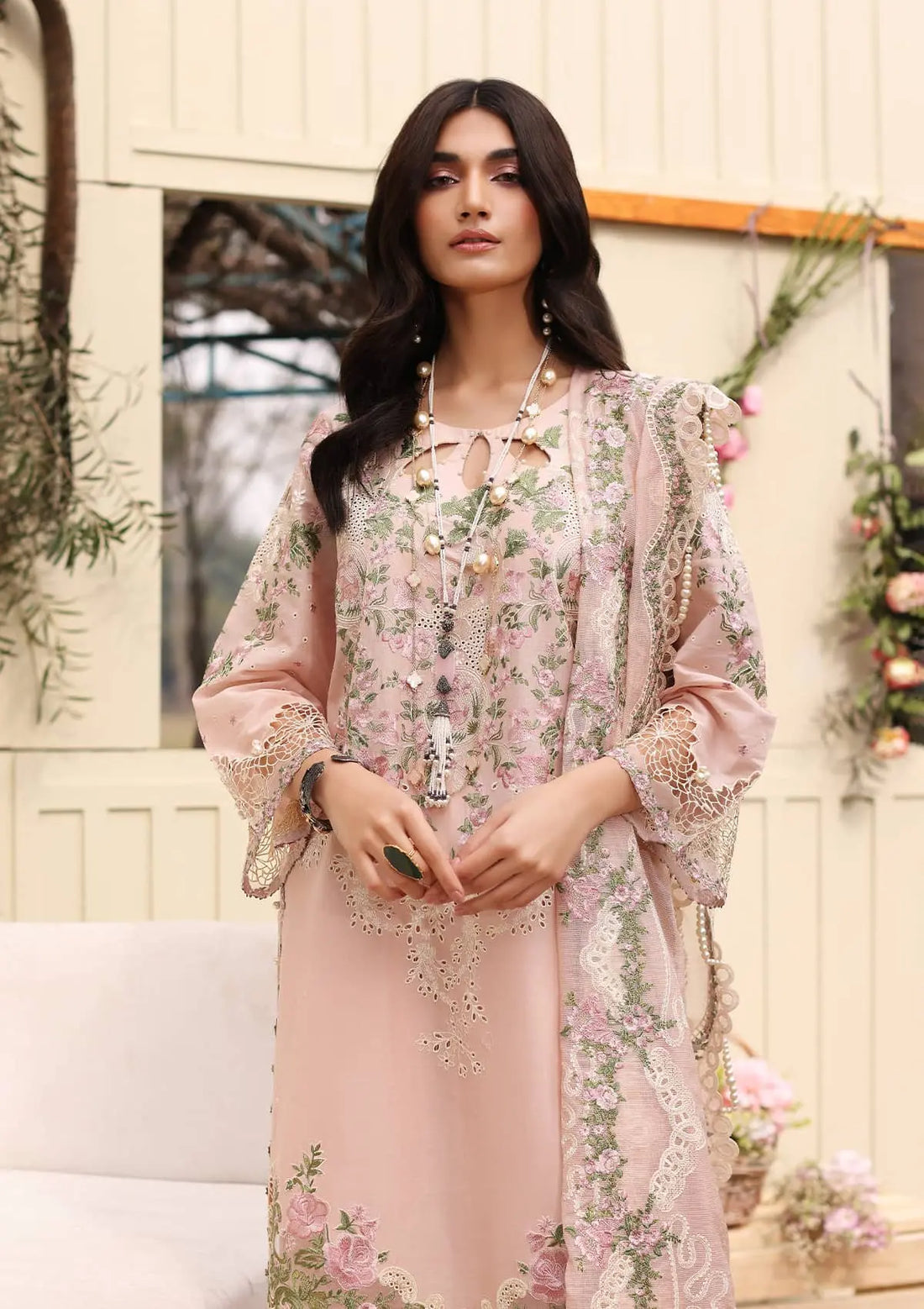 Kahf Premium | Festive Lawn 24 | KFL-09B NORA - Khanumjan  Pakistani Clothes and Designer Dresses in UK, USA 