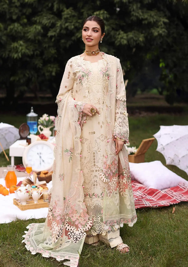 Kahf Premium | Festive Lawn 24 | KFL-07 SHIREEN - Khanumjan  Pakistani Clothes and Designer Dresses in UK, USA 