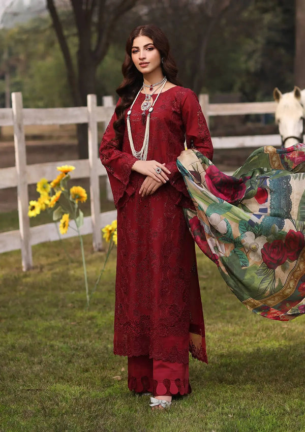 Kahf Premium | Festive Lawn 24 | KFL-02 ALORA - Khanumjan  Pakistani Clothes and Designer Dresses in UK, USA 