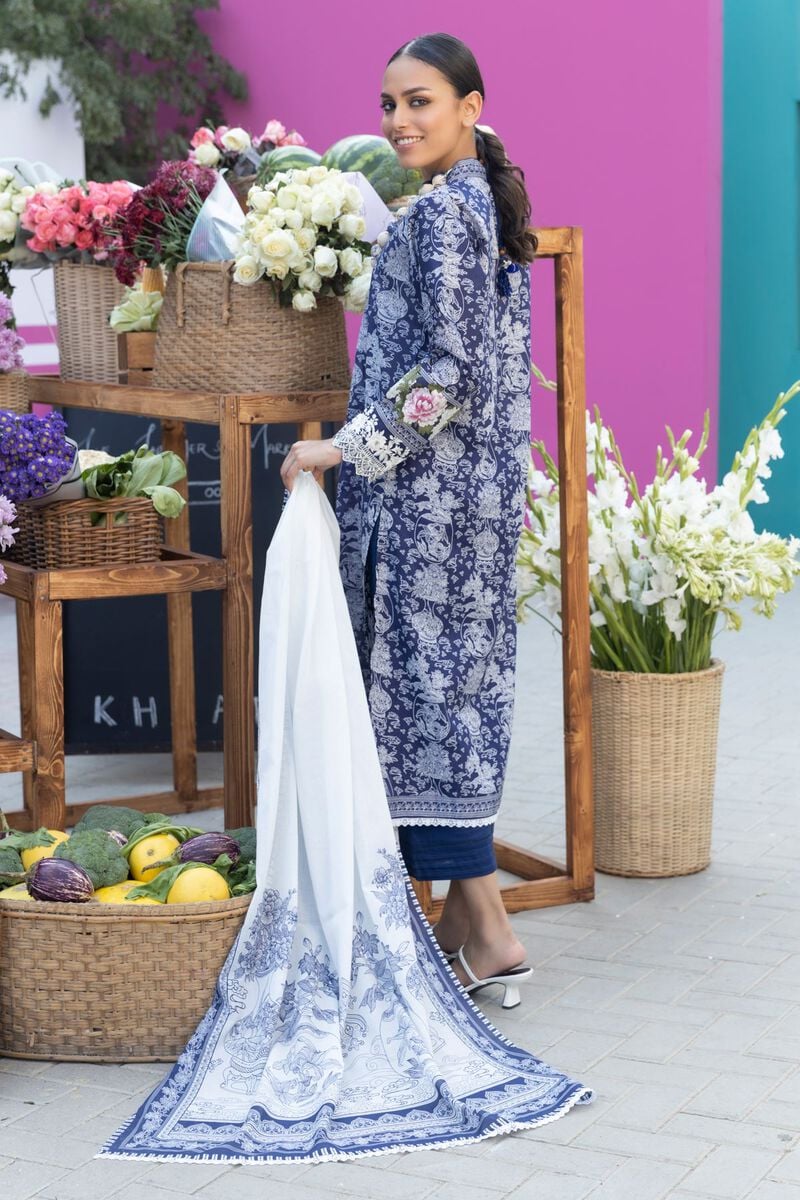 Khaadi | Essentials-Tailored'24 | P-01 - Khanumjan  Pakistani Clothes and Designer Dresses in UK, USA 