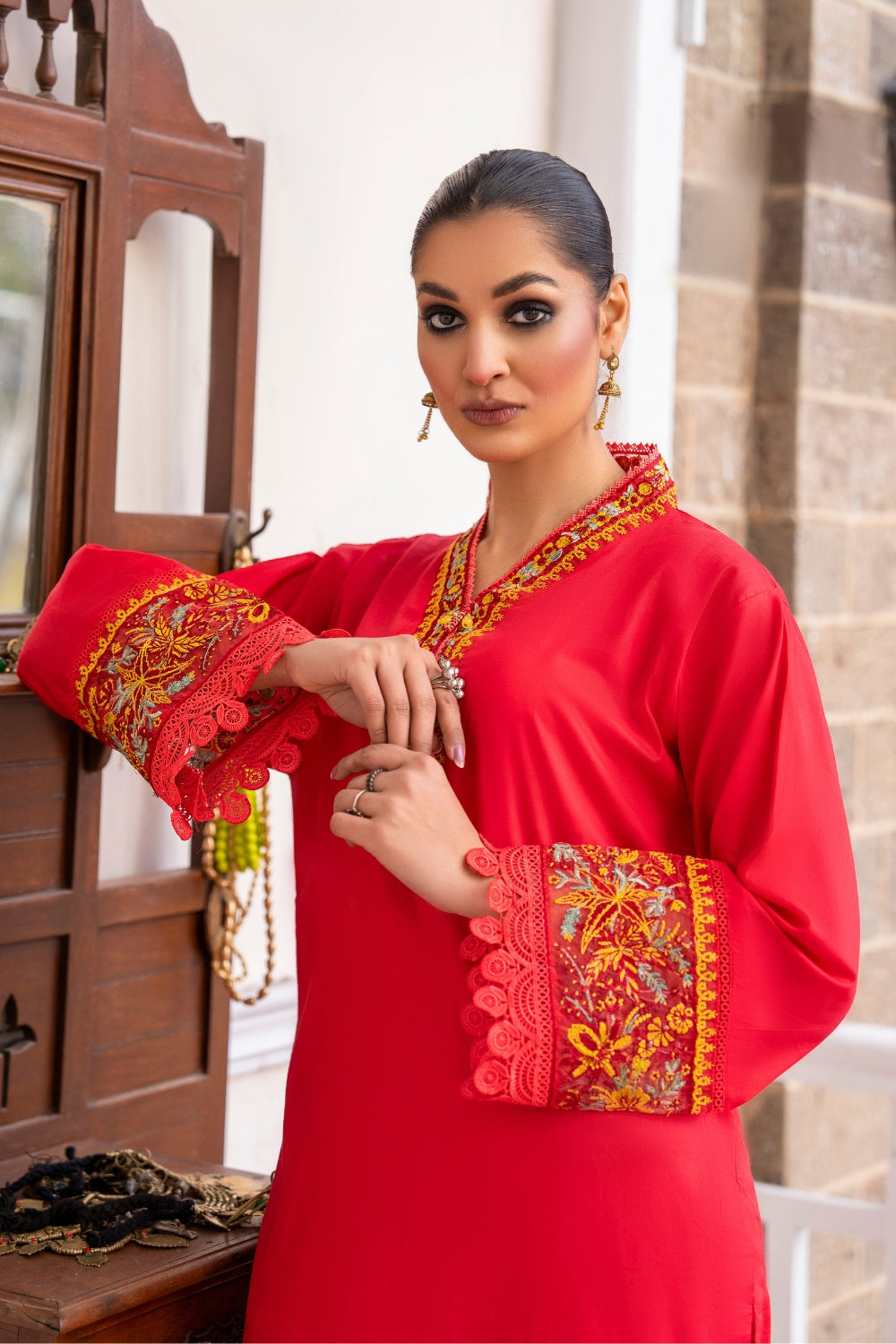 Ittehad | Embroidered Lawn | I-35 - Khanumjan  Pakistani Clothes and Designer Dresses in UK, USA 