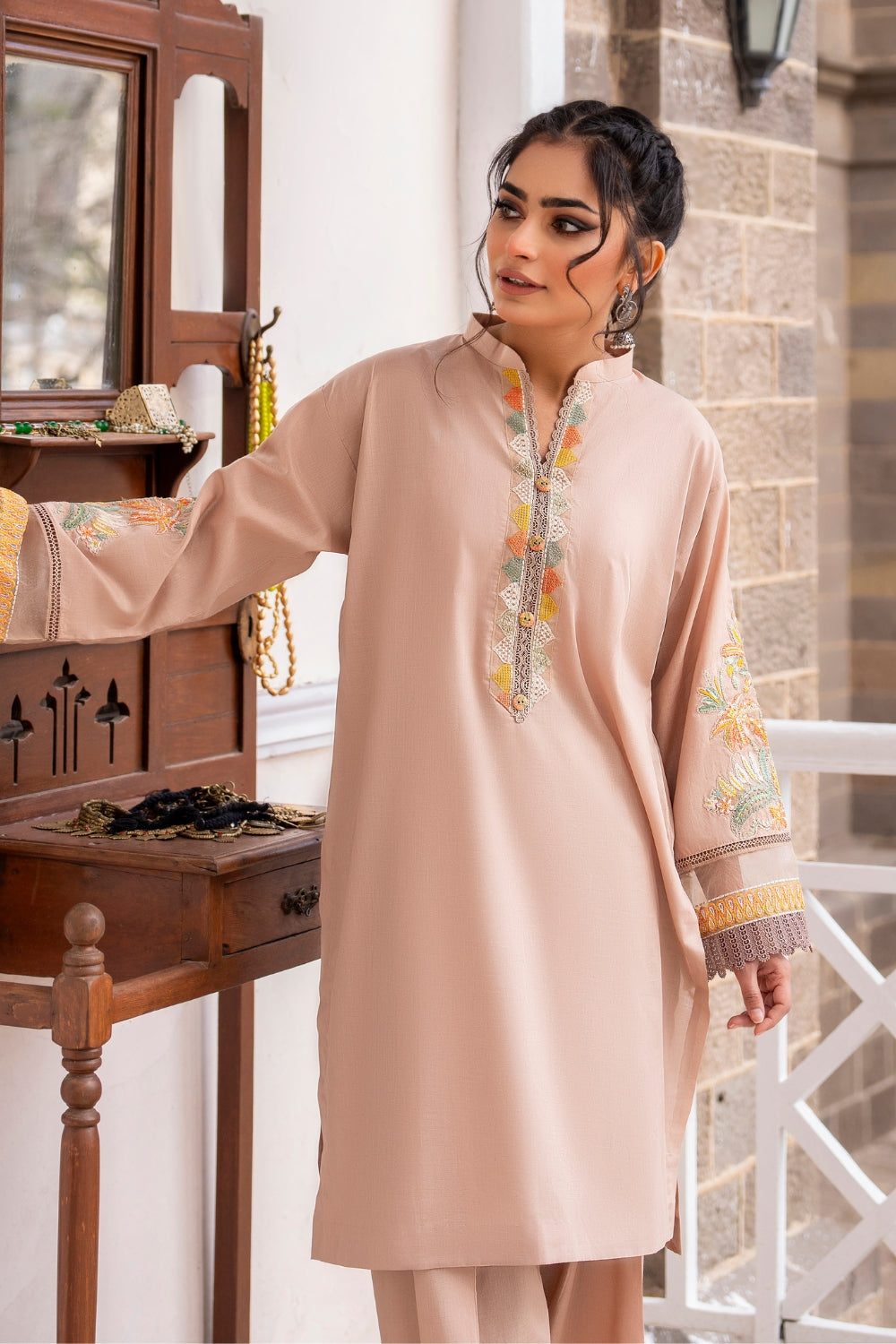 Ittehad | Embroidered Lawn | I-26 - Khanumjan  Pakistani Clothes and Designer Dresses in UK, USA 