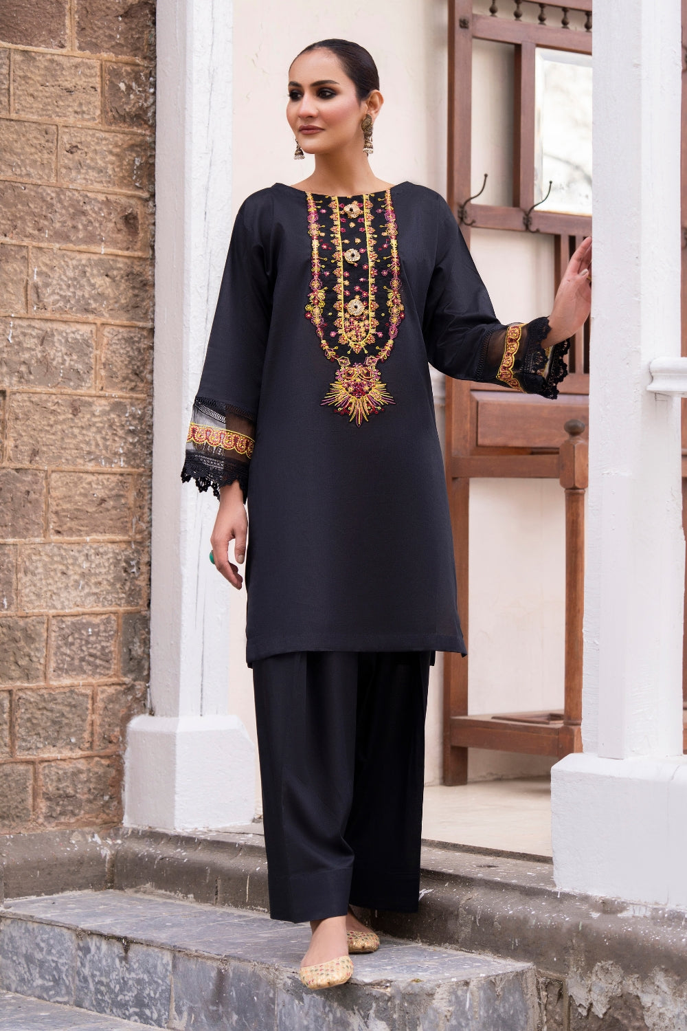 Ittehad | Embroidered Lawn | I-19 - Khanumjan  Pakistani Clothes and Designer Dresses in UK, USA 