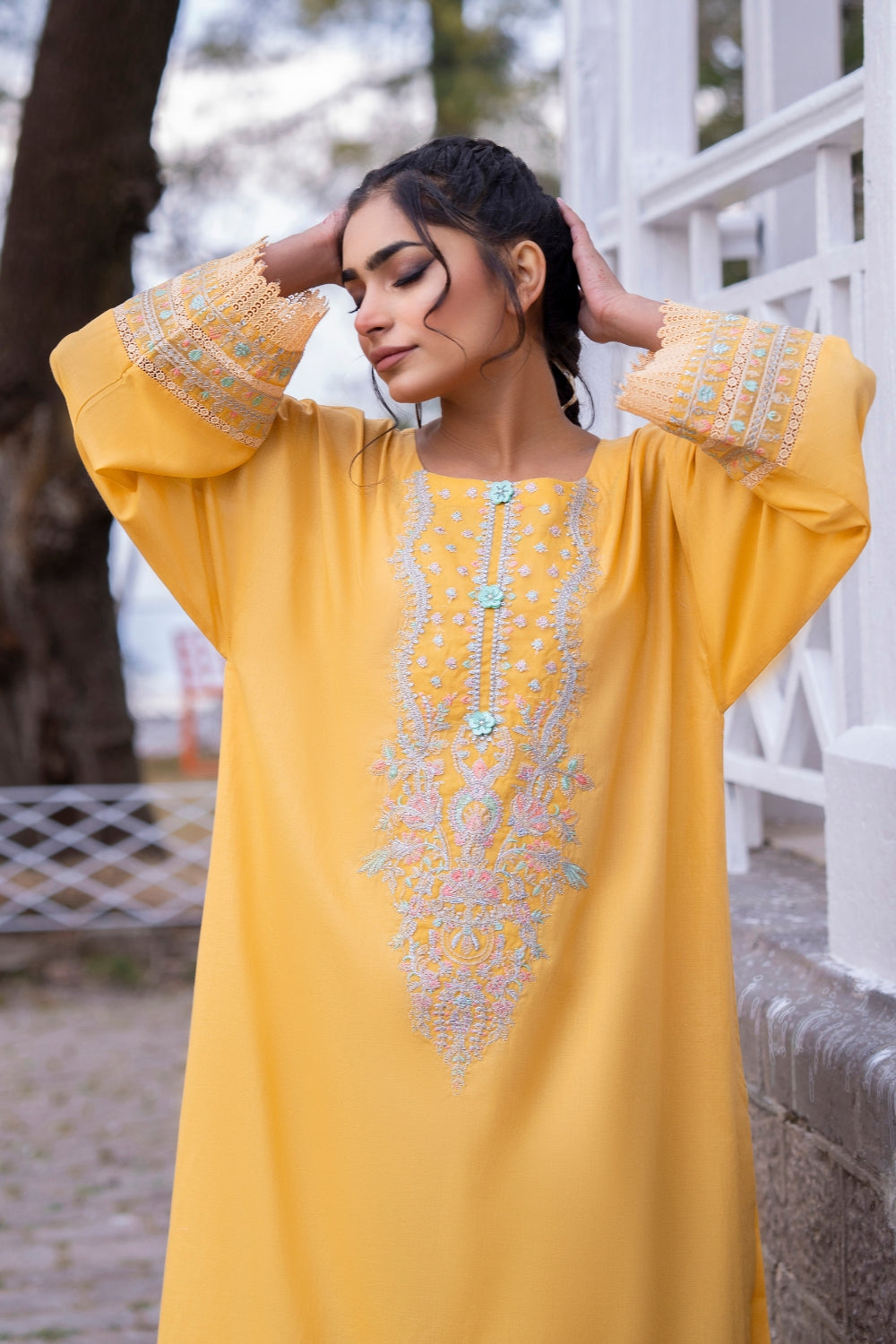 Ittehad | Embroidered Lawn | I-20 - Khanumjan  Pakistani Clothes and Designer Dresses in UK, USA 