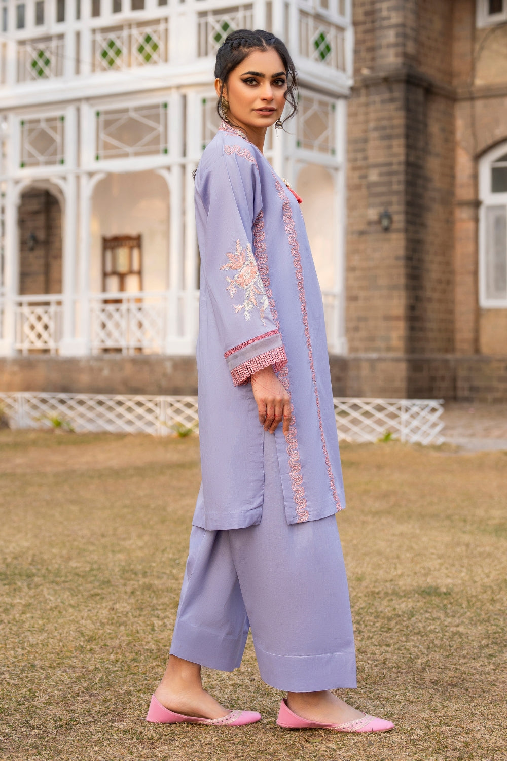 Ittehad | Embroidered Lawn | I-22 - Khanumjan  Pakistani Clothes and Designer Dresses in UK, USA 