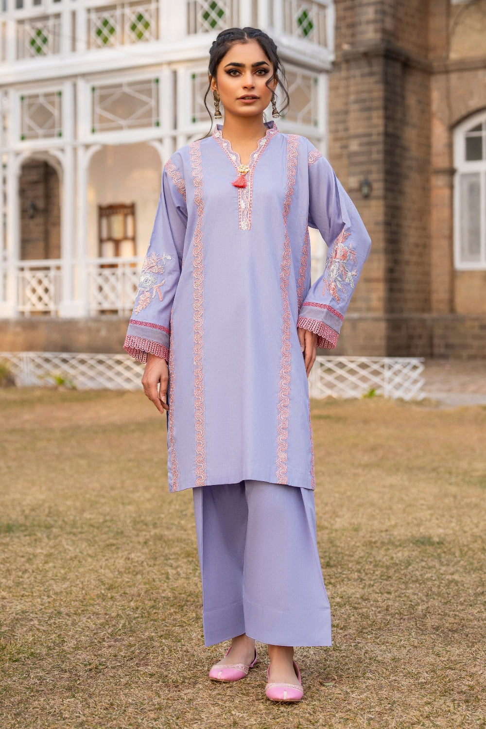 Ittehad | Embroidered Lawn | I-22 - Khanumjan  Pakistani Clothes and Designer Dresses in UK, USA 