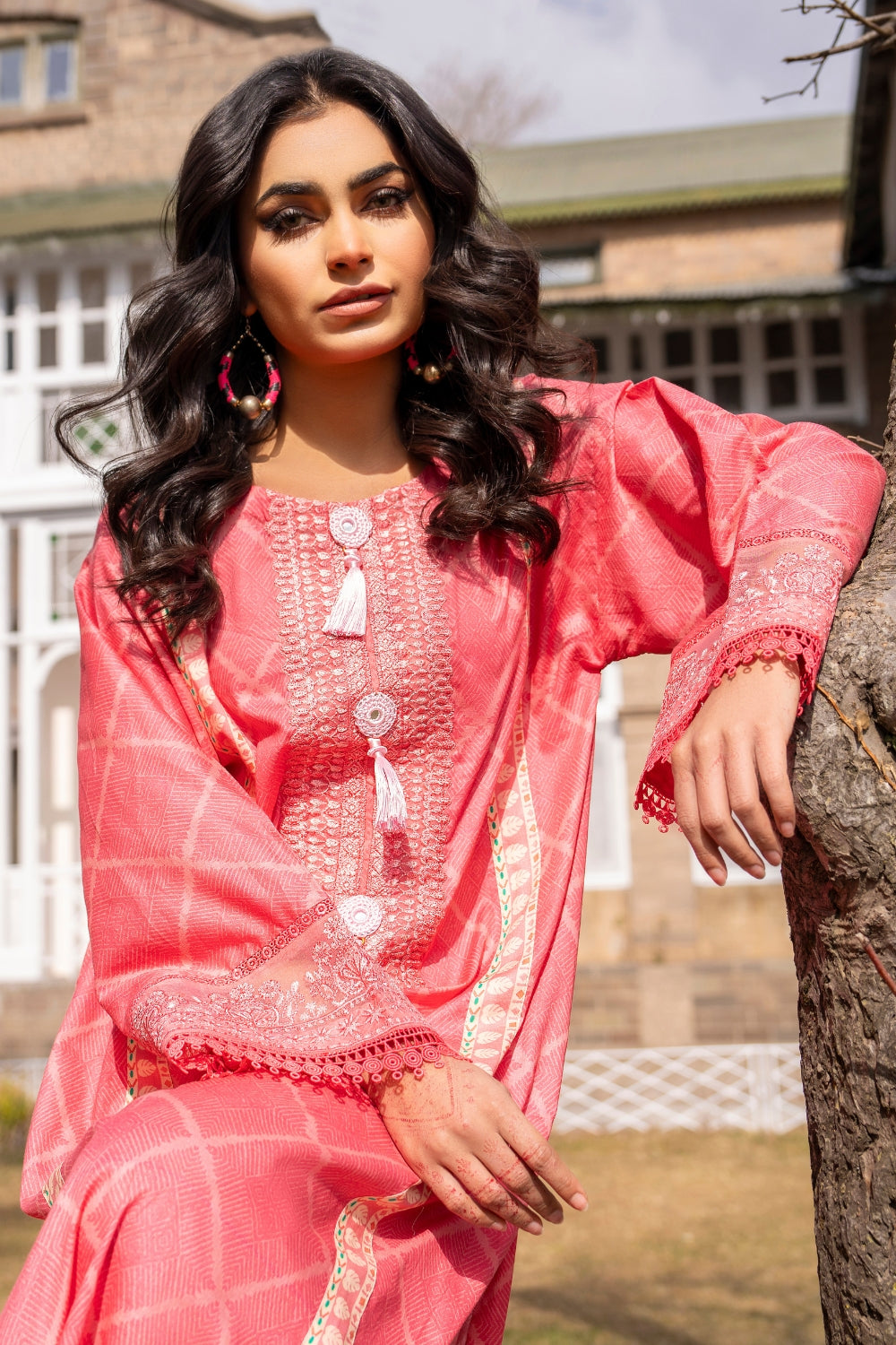 Ittehad | Embroidered Lawn | I-34 - Khanumjan  Pakistani Clothes and Designer Dresses in UK, USA 