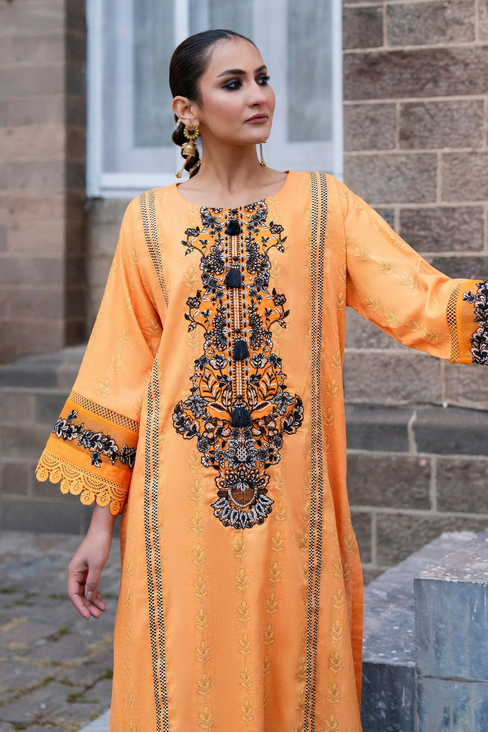 Ittehad | Embroidered Lawn | I-28 - Khanumjan  Pakistani Clothes and Designer Dresses in UK, USA 