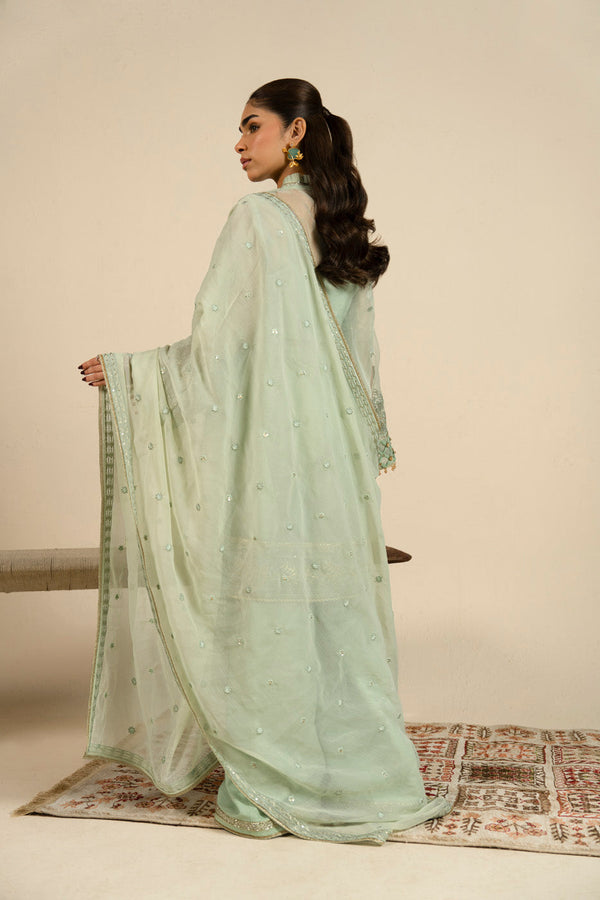 Alkaram | Summer 26 |  LW-12-26-Mint Green
