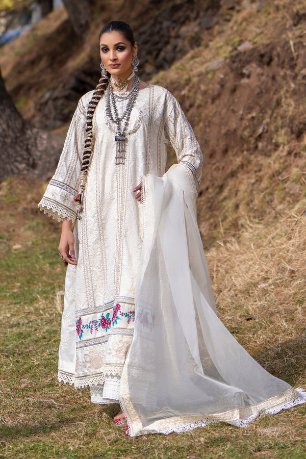 Ittehad | Hussan e Jahan Lawn | ORGANZA DUPATTA K02 - Khanumjan  Pakistani Clothes and Designer Dresses in UK, USA 