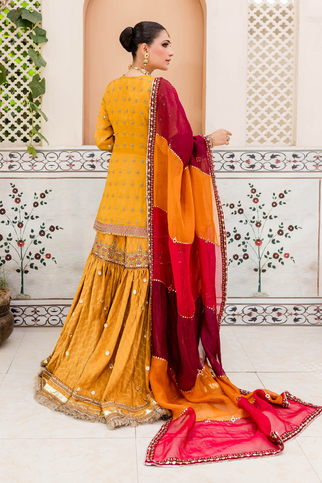 Maria B | Bridal Couture | Mustard Yellow MC-905