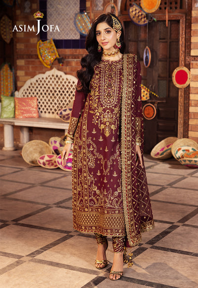 Asim Jofa | Chamak Damak Festive 24 | AJCD-09 - Khanumjan  Pakistani Clothes and Designer Dresses in UK, USA 