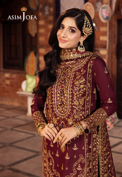 Asim Jofa | Chamak Damak Festive 24 | AJCD-09 - Khanumjan  Pakistani Clothes and Designer Dresses in UK, USA 