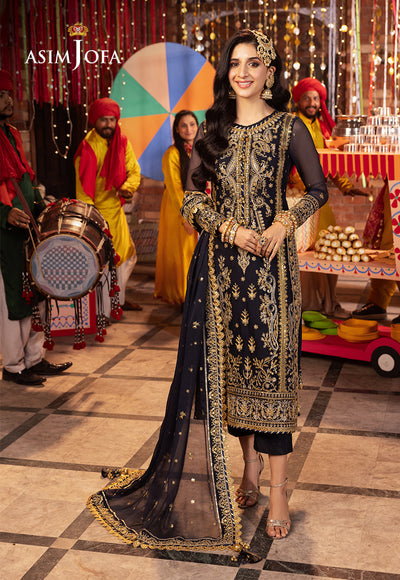 Asim Jofa | Chamak Damak Festive 24 | AJCD-11 - Khanumjan  Pakistani Clothes and Designer Dresses in UK, USA 