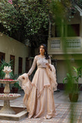 Wahajmkhan | Bahar Begum Formals | NUDE BIRD LEHNGA - Khanumjan  Pakistani Clothes and Designer Dresses in UK, USA 