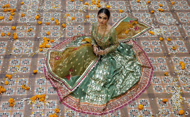 Wahajmkhan | Bahar Begum Formals | GREEN GALORE - Khanumjan  Pakistani Clothes and Designer Dresses in UK, USA 