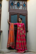 Wahajmkhan | Bahar Begum Formals | MAGENTA BLOCK ANARKALI - Khanumjan  Pakistani Clothes and Designer Dresses in UK, USA 