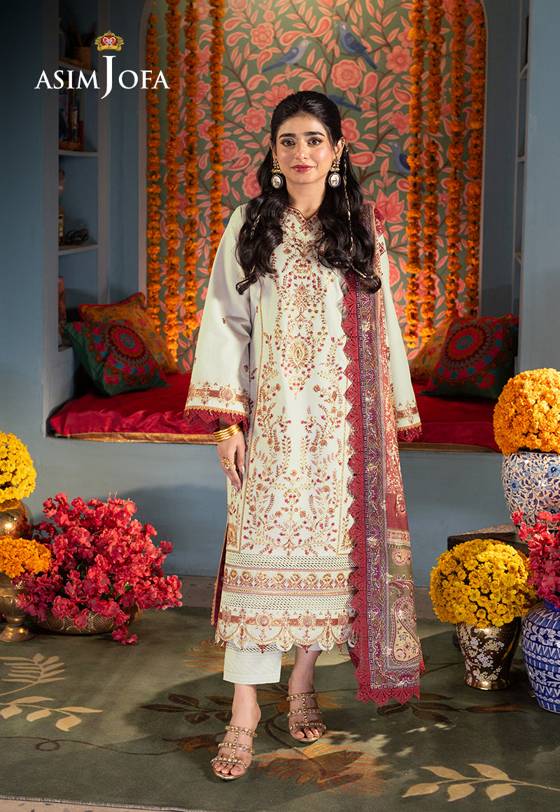 Asim Jofa | Asra Festive Essentials | AJRA-09 - Khanumjan  Pakistani Clothes and Designer Dresses in UK, USA 