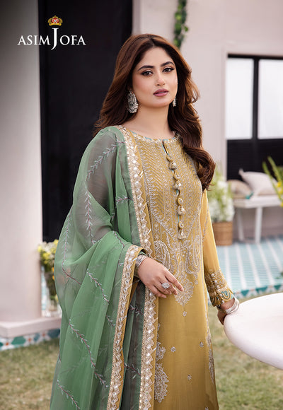 Asim Jofa | Dhanak Rang Collection | AJCF-16 - Khanumjan  Pakistani Clothes and Designer Dresses in UK, USA 