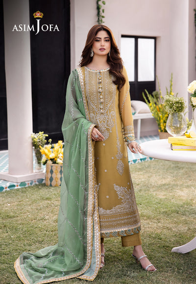 Asim Jofa | Dhanak Rang Collection | AJCF-16 - Khanumjan  Pakistani Clothes and Designer Dresses in UK, USA 