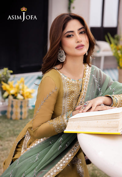 Asim Jofa | Dhanak Rang Collection | AJCF-16 - Khanumjan  Pakistani Clothes and Designer Dresses in UK, USA 