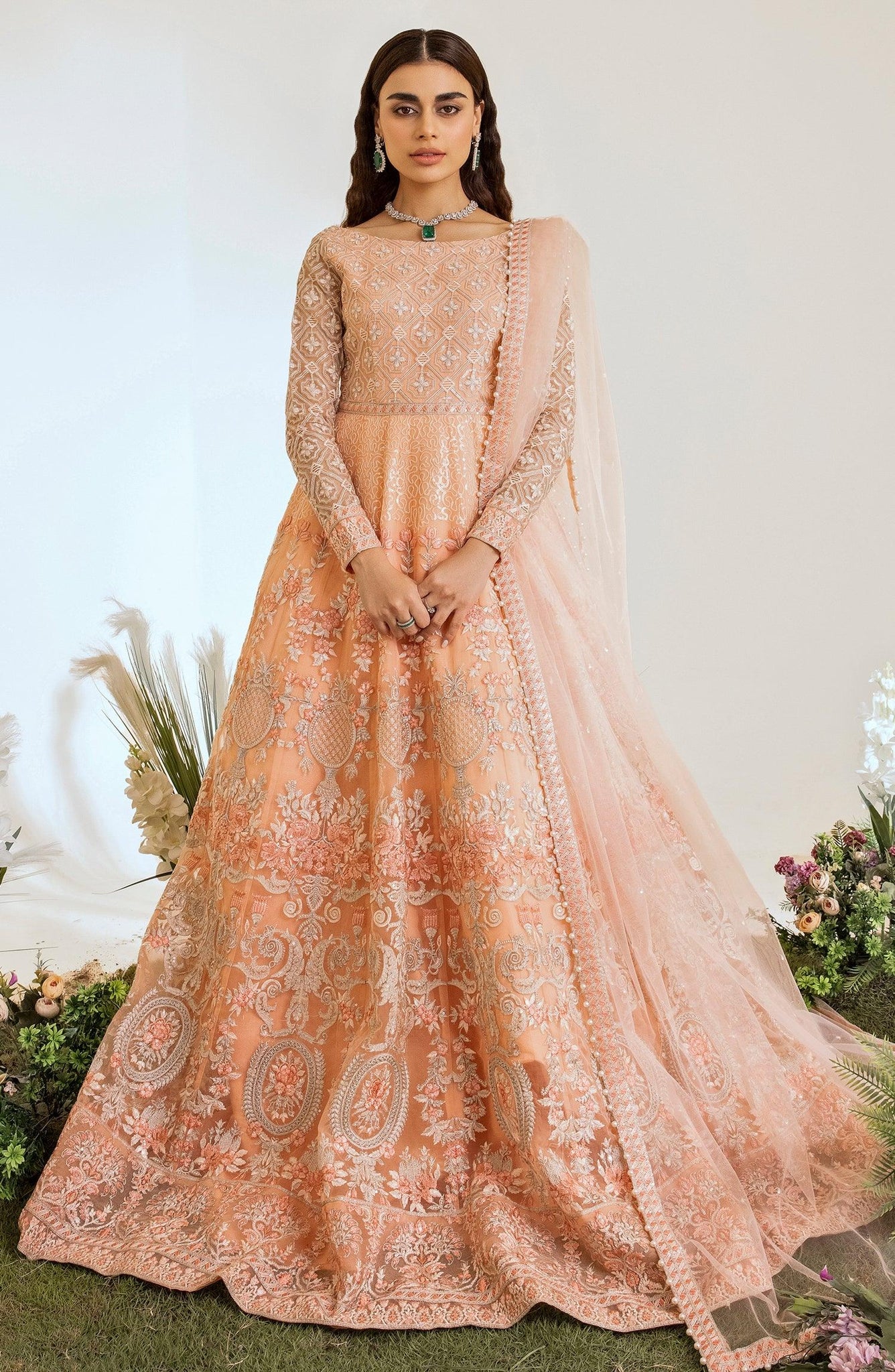 Maryum N Maria | The Brides 23 | Sushi Kiss (MS23-532) - Khanumjan  Pakistani Clothes and Designer Dresses in UK, USA 