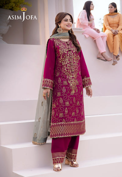 Asim Jofa | Dhanak Rang Collection | AJCF-12 - Khanumjan  Pakistani Clothes and Designer Dresses in UK, USA 