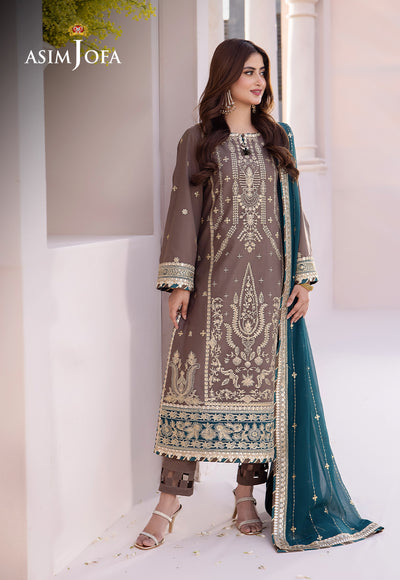 Asim Jofa | Dhanak Rang Collection | AJCF-30 - Khanumjan  Pakistani Clothes and Designer Dresses in UK, USA 