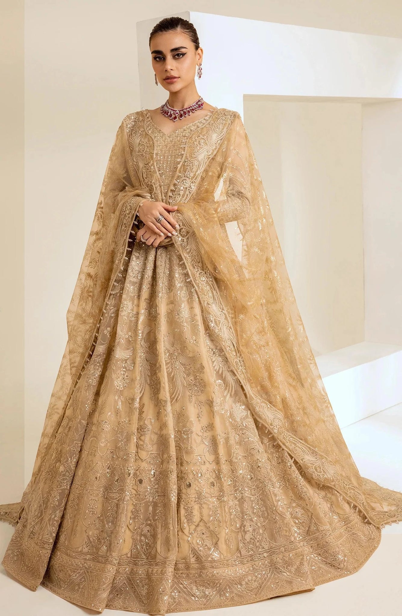 Maryum N Maria | The Brides 23 |  Omega (MS23-537) - Khanumjan  Pakistani Clothes and Designer Dresses in UK, USA 