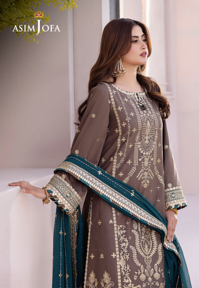 Asim Jofa | Dhanak Rang Collection | AJCF-30 - Khanumjan  Pakistani Clothes and Designer Dresses in UK, USA 