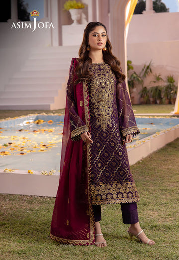 Asim Jofa | Dhanak Rang Collection | AJCF-02 - Khanumjan  Pakistani Clothes and Designer Dresses in UK, USA 