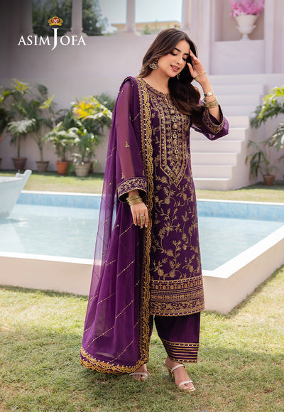 Asim Jofa | Dhanak Rang Collection | AJCF-08 - Khanumjan  Pakistani Clothes and Designer Dresses in UK, USA 